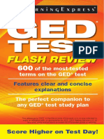 GED Test Flash Review