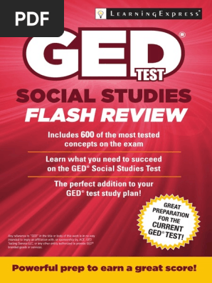GED Social Studies Flash Review