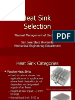 Heat Sink Selection Guide for Electronics Thermal Management