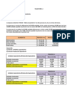 2) Taller Nro. 2 Unidad 3. Producción Equivalente.