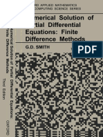 Numerical Solutions of Partial Differential Equations Finite Difference Methods 3e GD Smith