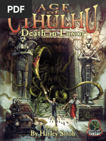 Age of Cthulhu 1 - Death in Luxor