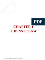 Chapter 1-The NSTP Law