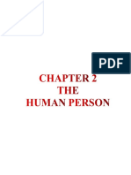 Chapter 2 - The Human Person