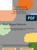5.2 Institusi Kewangan Di Malaysia
