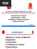 81mm and 60mm Mortars in OIF-LtClayton