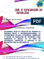 Formulacion y Evaluacion de Proyectos Twma 1