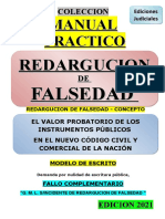 Manual Practico Redargucion de Falsedad Tapa
