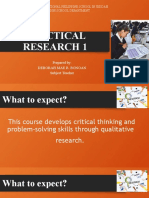 Practical Research 1 - Subject Orientation