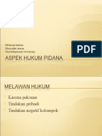 Aspek Hukum Pidana