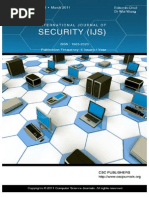 Download International Journal of Security IJS Volume 5 Issue 1 by AI Coordinator - CSC Journals SN55712382 doc pdf