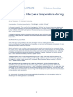 Technical Update Heat Input and Interpass Temperature During Welding