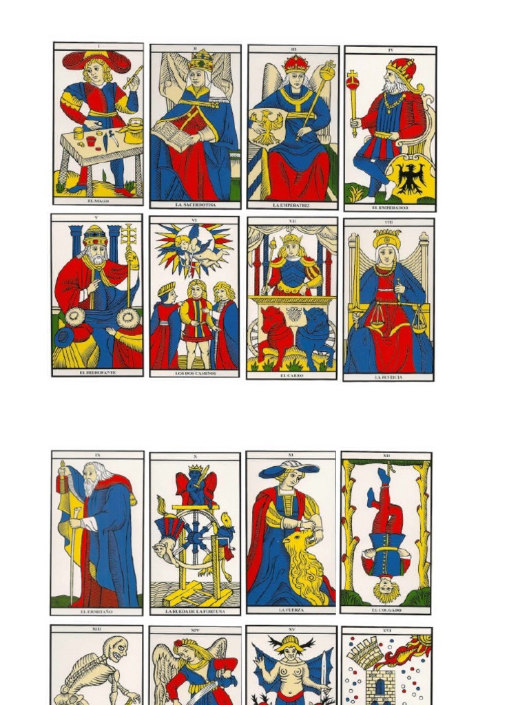 Tarot para imprimir