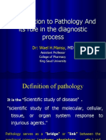 Introduction To Pathology and Its Rule in The Diagnostic Process