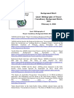 Quad: Bibliography of Thayer Consultancy Background Briefs 2021