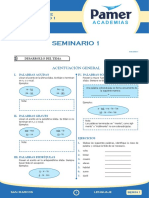 Lenguaje - Seminario 1