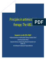 Principles in Antimicrobial Therapy: The Abcs: Benjamin G. Co, MD, FPPS, Fpsecp