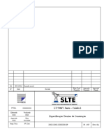 SL - II Preliminary Technical Specification (Espec Tec Const)
