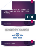 Radio Propagation Model in Vehicular Ad Hoc Network (Vanet)