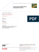 John T. Baldwin, "Model Theory and The Philosophy of Mathematical Practice: Formalization Without Foundationalism."