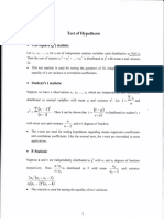 Statistics Economics - Test of Hypothesis