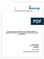 Desarrollo de La Interculturalidad y de La Multiculturalidad