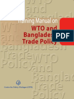 Macroeconomics - Training Manual On WTO and Bangladesh Trade Policy