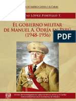 Felicitas lopez Portillo - El gobierno militar - Manuel A. Odría (1948-1956)