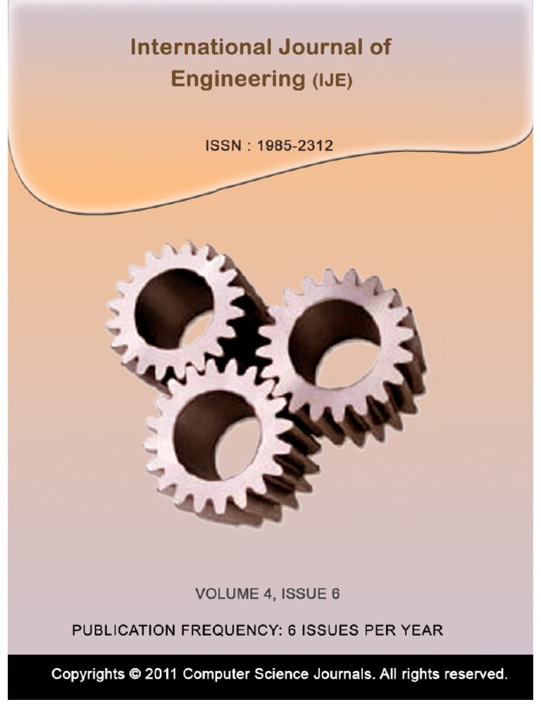 International Journal of Engineering (IJE) Volume 4 Issue 6 | PDF ...