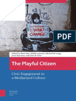The Playful Citizen: Civic Engagement in A Mediatized Culture