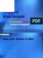 L-3 and L-4 Water Demand: Environmental