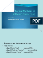 Formal Methods - Lecture 1