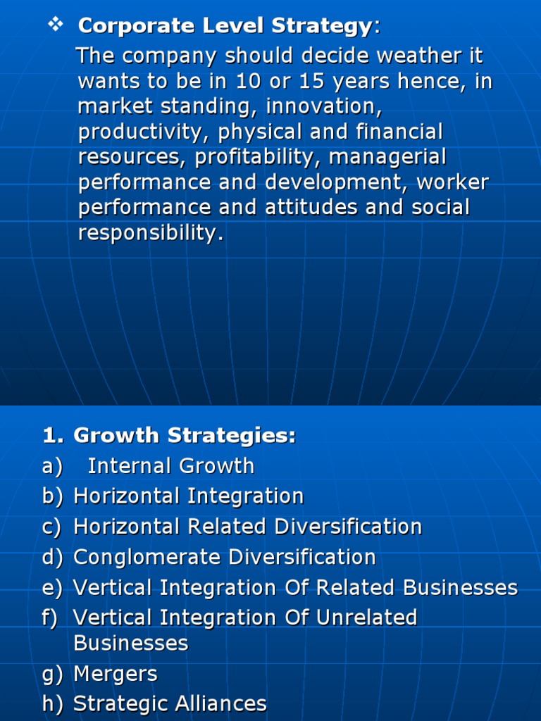 Business Strategy II | PDF | Strategic Management | Goal