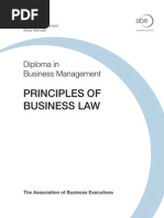 13 Principles of Business Law