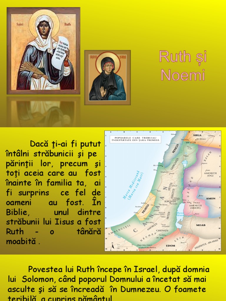 Ruth Și Noemi | PDF