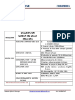 MG Laser Machine Colombia