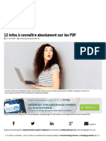 12 Infos À Connaître Absolument Sur Les PDF - Archimag