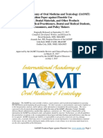 IAOMT-Fluoride-Position-Paper - документ о фторе