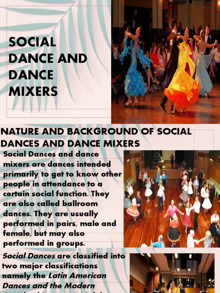 Social Dance and Dance Mixers PDF