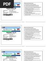 LAYOUT KTP Dan Belakang ID Card Universal | PDF