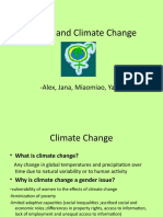 Gender and Climate Change