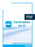 Programa Electoral PP