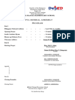 PTA MEeting PROGRAM and Attendance