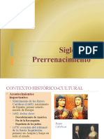 Prerrenacimiento Siglo XV