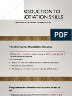 Chapter 2 (Distributive Negotiation)