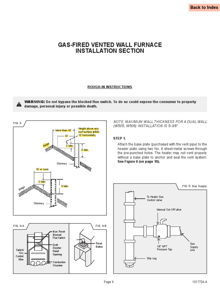 Cozy Heater Installation Manual 9-24 Pages | PDF | Chimney | Building