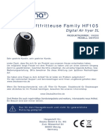 Heißluftfriteuse HF 105