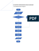 Contoh Penerapan Algoritma Menggunakan Notasi Flowchart