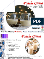 Ponche Crema