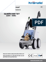 Operating Manual: High-Pressure Cleaners